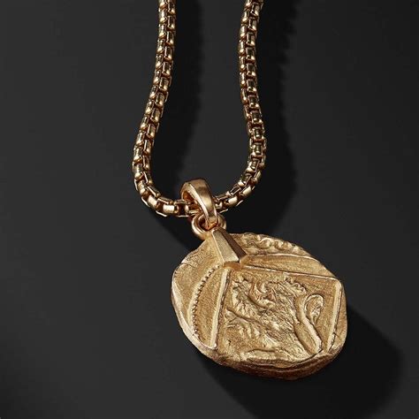 David yurman shipwreck coin talisman